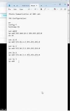 4.CISCO Modeling Basic Lab Part 4
