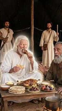 The Day God Sat Down and Ate Meat With a Mortal Man #god #bible #abraham