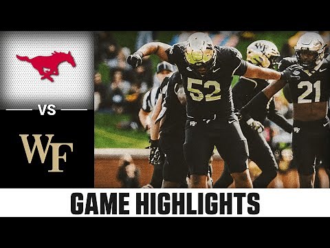 SMU vs Wake Forest Game Highlights | 2025 ACC Football