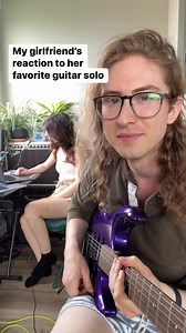 1.6M views · 2.9K reactions | My girlfriend’s reaction to her favourite guitar solo #guitar | Jordan.wav | Facebook
