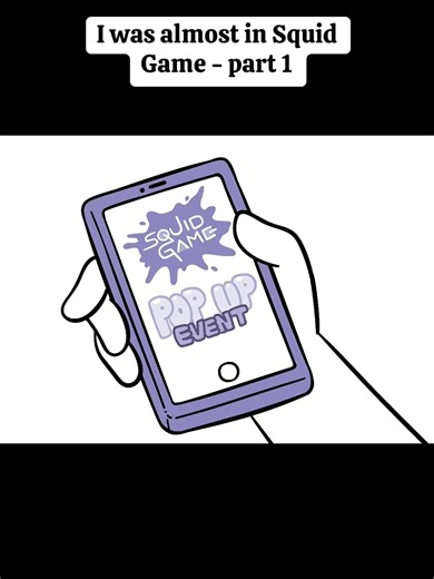 I was almost in Squid Game - part 1#fyp #usa #animation #squidgame #viral