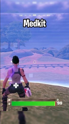 HOW TO DO THE MEDKIT INFINITE HEALING GLITCH #fortnite #fortniteshorts #shorts