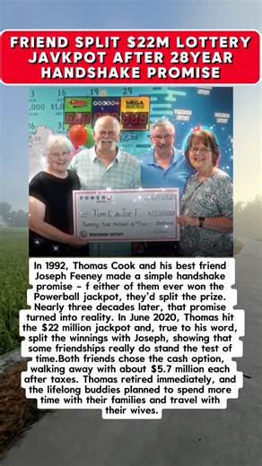 In 1992, Thomas Cook and his best friend Joseph Feeney made a simple handshake