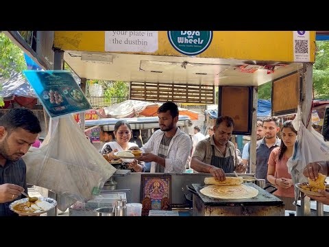 Inside South Indian street food Kitchen | Street food of India | Food ASMR