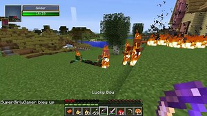 Minecraft: LUCKY WEAPONS! (LUCKY SWORD & BOW ATTACKS!) Lucky Block Mod Showcase