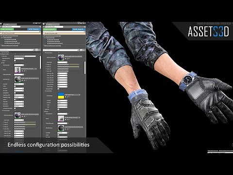 Modular FPS Hands - UE4 - Tutorial - Assets3D