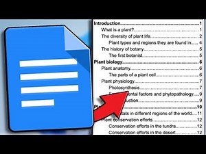 How To Make Table of Contents In Google Docs - EASY 2024!