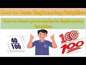 how to pass Computer Aided engineering drawing How to pass engineering drawing how to score CAED