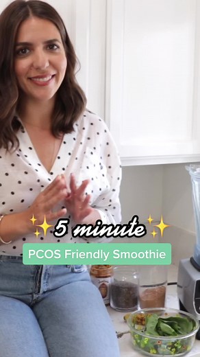 PCOS Friendly Smoothie - Quick and Nutritious Morning Smoothie Recipe