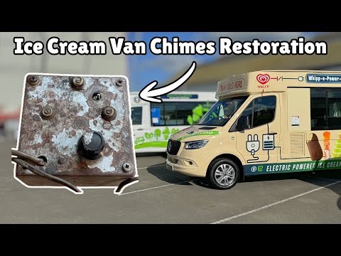 Ice Cream Van Chimes Musical Box Restoration - Refurbishment