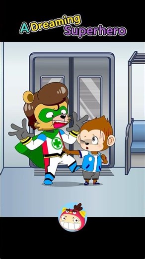 Subway Manners for Kids! 🚇 Mike's Big Mistake | Learning Public Etiquette #shorts #safetyman