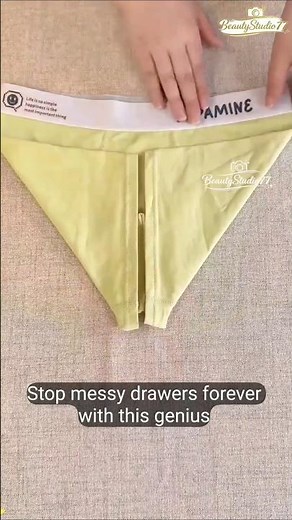Underwear Folding Made Easy