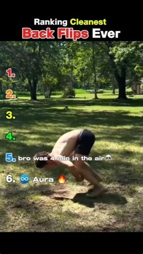 Ranking Craziest Backflips Ever 😬