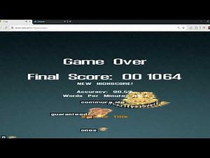 Z-Type – Fast-Paced Typing Shooter Arcade Game Online via Web Browser