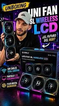 The future of RGB? | UNI FAN SL Wireless LCD Unboxing 🔥