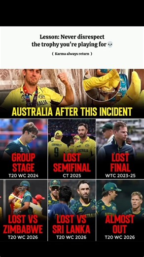 😂🥱Australia's Karma🤦🏻🦘 #cricket #cricketshorts