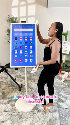 Netflix in bed? Check. Zoom calls in the kitchen? Check. Gaming on the balcony? Done. This isn’t just a screen — it’s a 32" touch-controlled, Smart TV that goes wherever you do. No mounts. No cables. No limits. Your couch is no longer the only place to binge. | Syvex