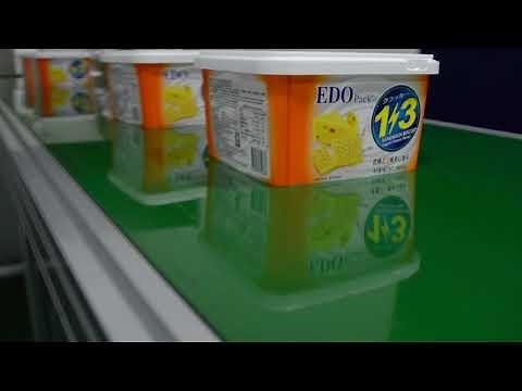 3.0L IML plastic biscuit container with tamper evident proof tab