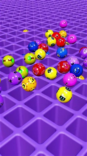 F1 sprunki face balls falling satisfying infinite loop main 3d blender