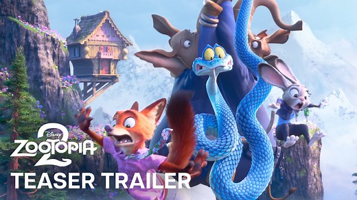 'Zootopia 2' trailer: Judy and Nick discover the world of reptiles