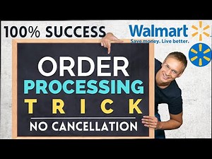 Walmart Order Cancellation - Walmart Order Processing || Walmart Order Processing Trick - #walmart