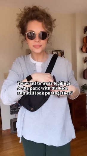 KATY FASSETT | BEAUTY AFTER BABY on Instagram: "Comment “LINKS” to get the links for this outfit! This color of green for the leggings has become my absolute favorite! It just is such a fun color 😍 Pair with this henley top and you are effortlessly cozy and stylish 😎🥰 Size medium in everything! Comment LINKS below to get message with links right to your inbox! ⬇ https://liketk.it/56EpD"