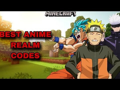 *NEW* BEST ANIME REALM CODES FOR MINECRAFT BEDROCK EDITION!