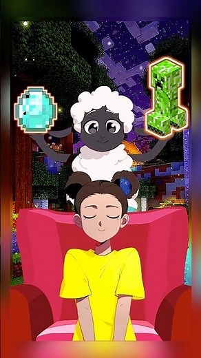 Left or Right ? ( minecraft edition ) 💗 #amandatheadventurer #shorts