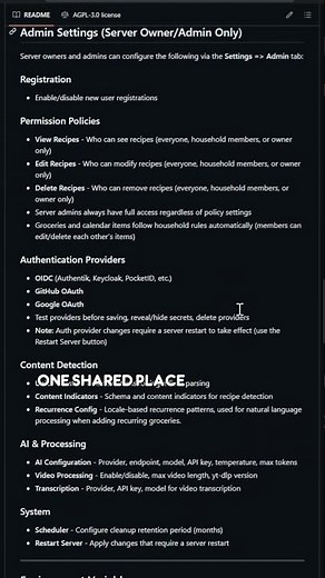 Norish — a self-hosted recipe app built for families who love to cook together #github