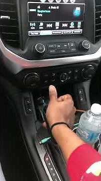 GMC Acadia Shift to Park Solution