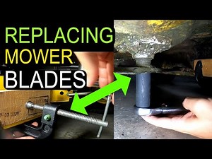 How to Remove and Replace Mower Blades
