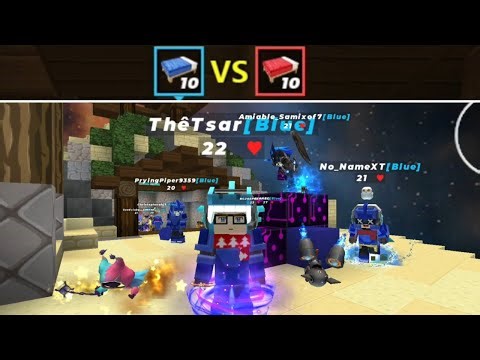 Playing the New 10 vs 10 Mode | Blockman Go