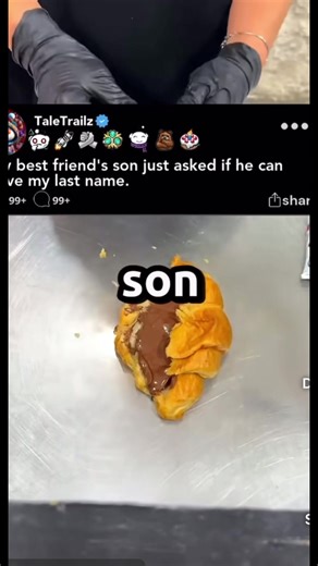 FULL STORY!!! My best friend‘s son just asked if he can have my last name.