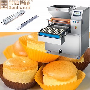 [Hot Item] Sponge Cake Making Machine Cake Depositor Cake Filling Machine Bakery Machine