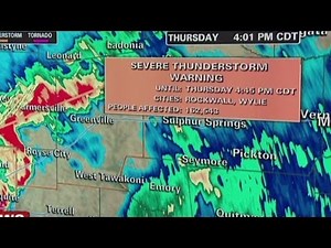 Dallas braces for severe weather