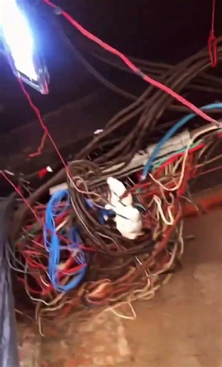 This Electrical Mess is Insane #electrician #wiring #diy