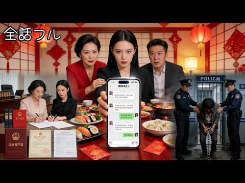 大晦日に誤爆LINEで隠し子発覚→母娘で反撃！財産回収＆不倫夫は逮捕で人生終了🔥#人気短編ドラマ #drama #恋愛