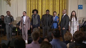 WATCH: Hamilton cast performs at White House