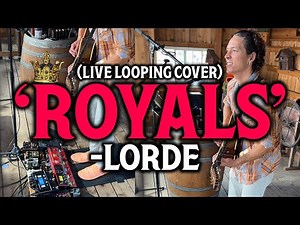 👑 Lorde – Royals (Energetic Live Looping Cover) | Brent Brown 👑