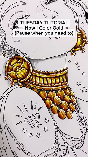 4.1K views · 229 reactions | How I color gold. Learn easy techniques...