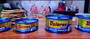 Dolores Tuna Chunk Light Yellowfin Tuna in Water, 5oz Canned Tuna (Pack of 3)