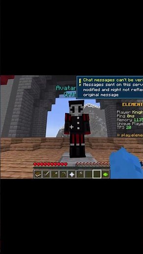 ElementrixMC:- how to get started on the 4-element cracked Minecraft bending server.
