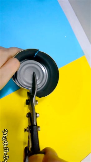 Give tin cans a second life! Learn simple way to recycle and create something new. music: Choose Life by Axe2Rock https://youtu.be/oh_bgnAI68E #reelsinstagram #instadaily #instagram #instagramreels #instareels #reels #instalike #instagood #reelstrending #reelsvideo #shortsvideos #handmade #craft #fypシ゚ #love #trending #reelsviralfb #facebookreels #facebookpost | 𝓜𝓲𝓼𝓼𝓭𝓮𝓫𝓫𝓲𝓮𝓓𝓲𝔂