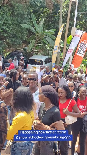 Happening now live at Etania Z show at hockey grounds Lugogo #kartelwagon #bandiwagonimediaug