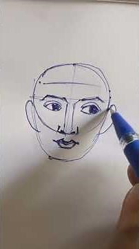 How to draw human face in memory drawing elementary intermediate grade exam