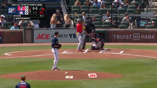 In 2025, Braves prospect JR Ritchie started the Futures Game at Truist Park. Today, he makes his big league debut 👏