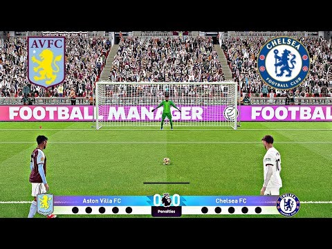 ASTON VILLA VS CHELSEA FULL PENALTY SHOOTOUT | AVL VS CHE HIGHLIGHTS