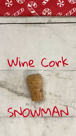 You’ll want to start collecting wine corks to make the most Adorable Snowman Ornaments | Make All The Things With Me