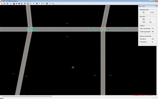 A Traffic Simulation (ATS)