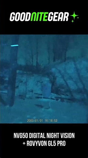 Shooting a Pistol with Night Vision - NVG50 and GL5 Pro